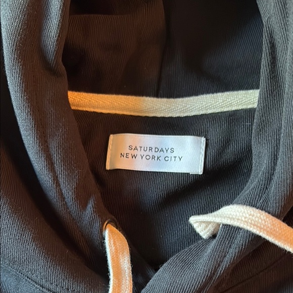 Saturdays New York City Men's Black Hoodie - Picture 3 of 8